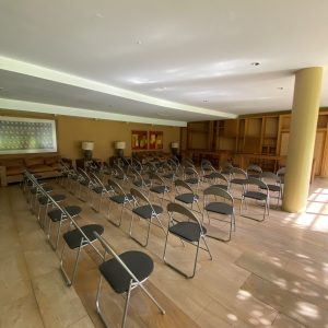 30 Sillas Plegables PVC Negra